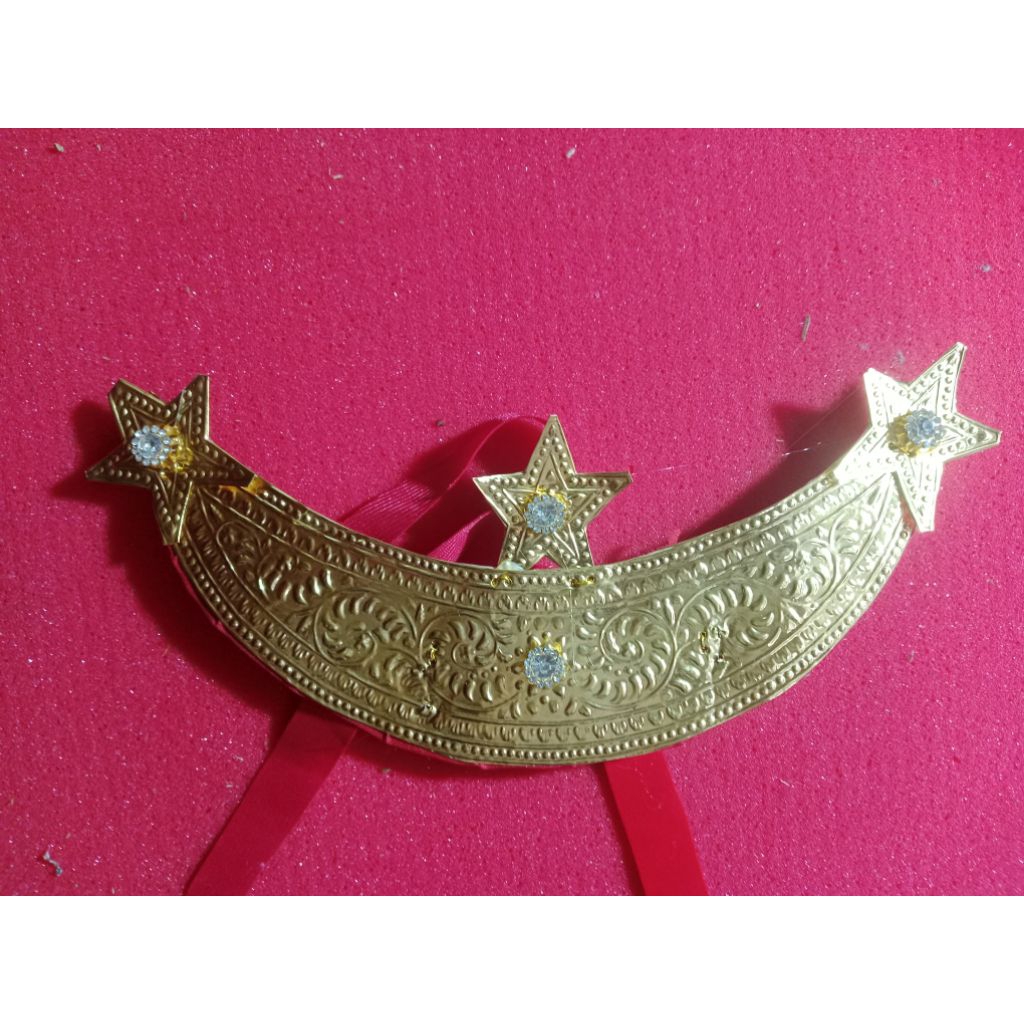 bulan sabit bintang adat NTT//iket kepala adat NTT