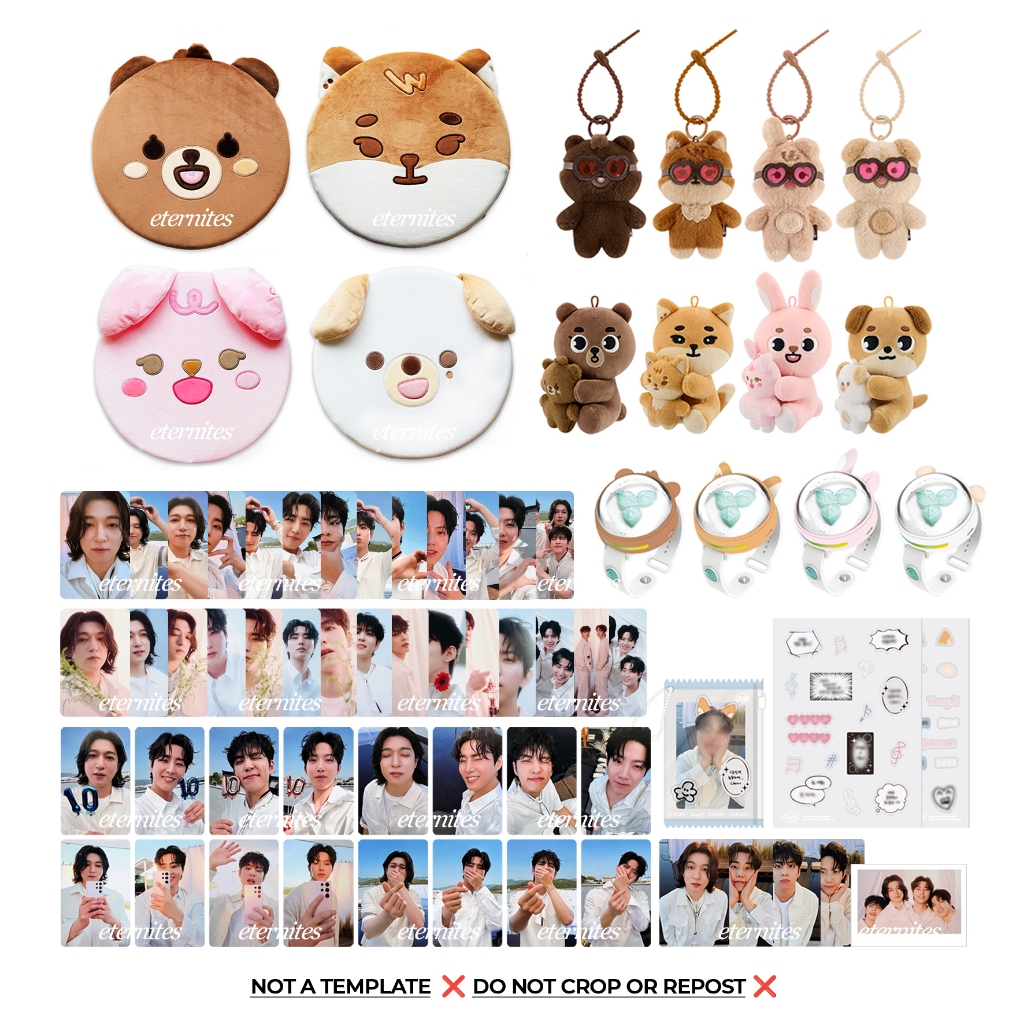 [ READY STOCK / OFFICIAL ] DAY6 PIER10: All My Days PIER 10 MD TRADING CARD T-SHIRT DENIMALZ MAGNET 