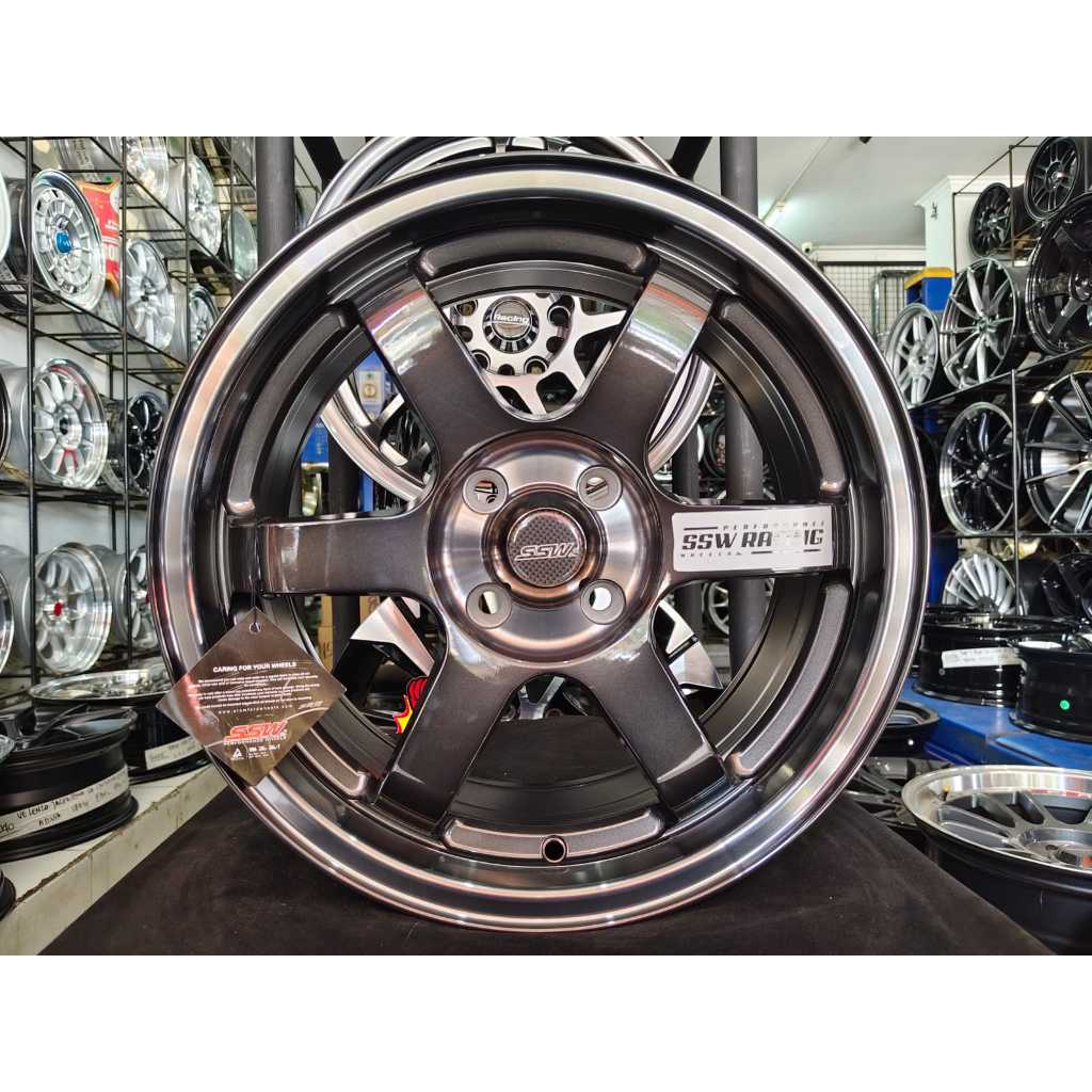 Velg SSW S202 TE37 Ring16X7 Hole.4 Pcd.100 Offset.38