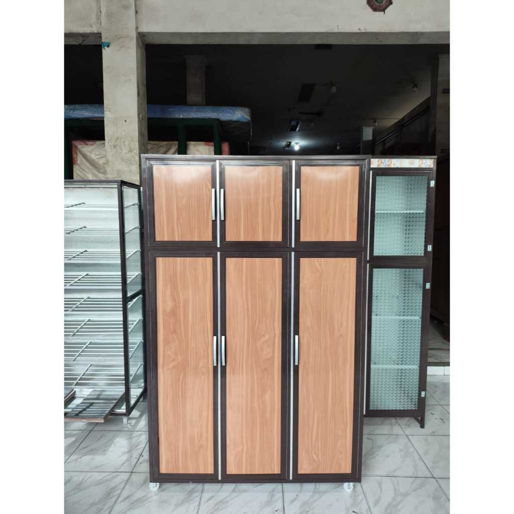 BACA DESKRIPSI / Rak Sepatu Full ACP / Rak Sepatu Helm Aluminium ACP / Rak sepatu Aluminium / Rak se