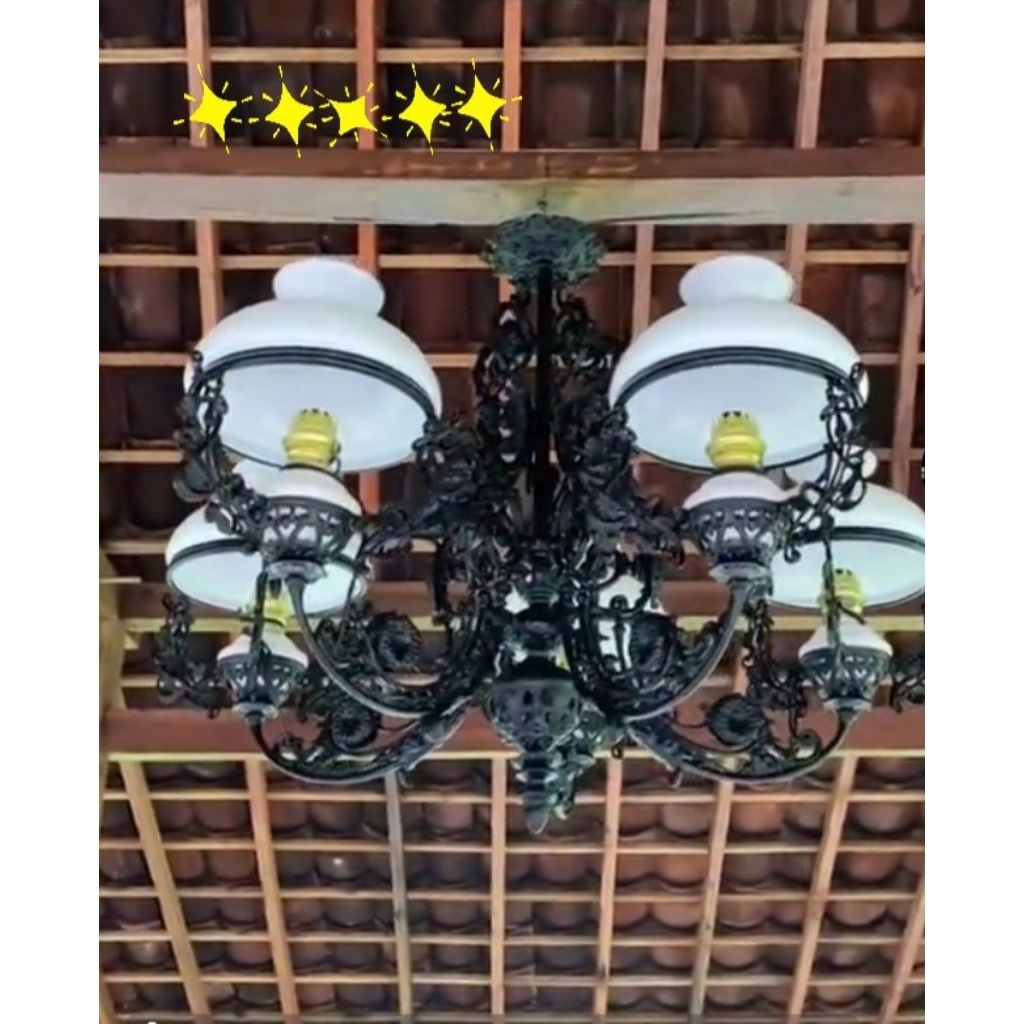 lampu gantung ANTIK,lampu joglo JAWA BETAWI BALI,CABANG 5