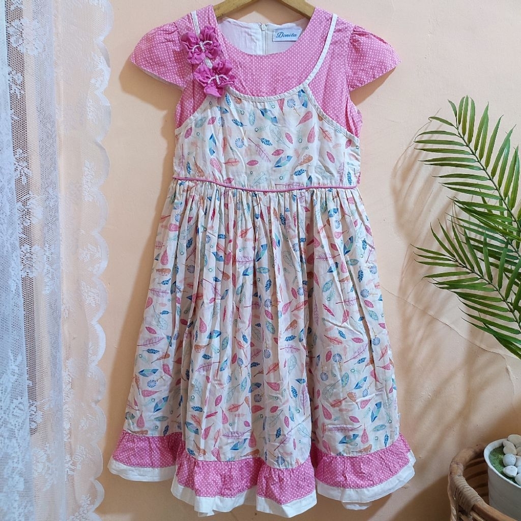 Donita Size 10 Dress Anak Perempuan Brand Matahari Preloved
