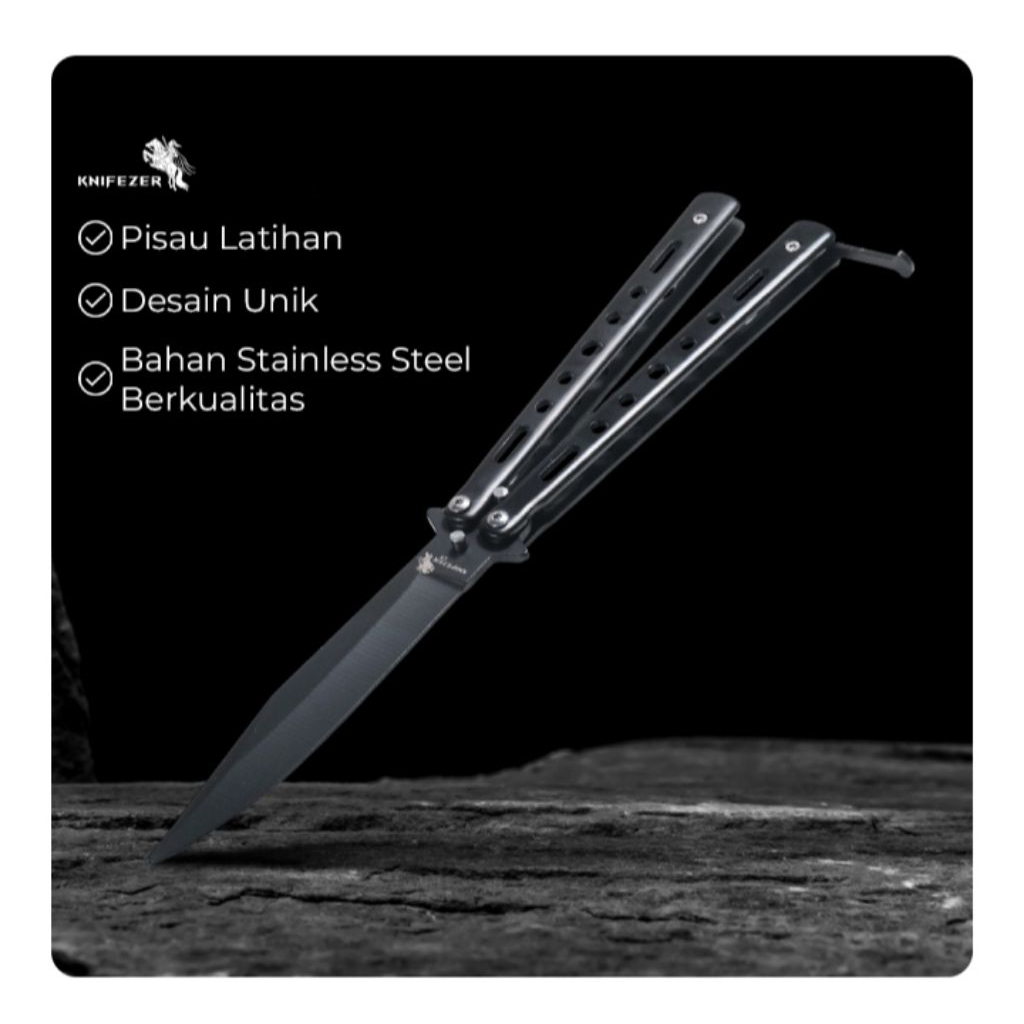 pisau lipat outdoor balisong