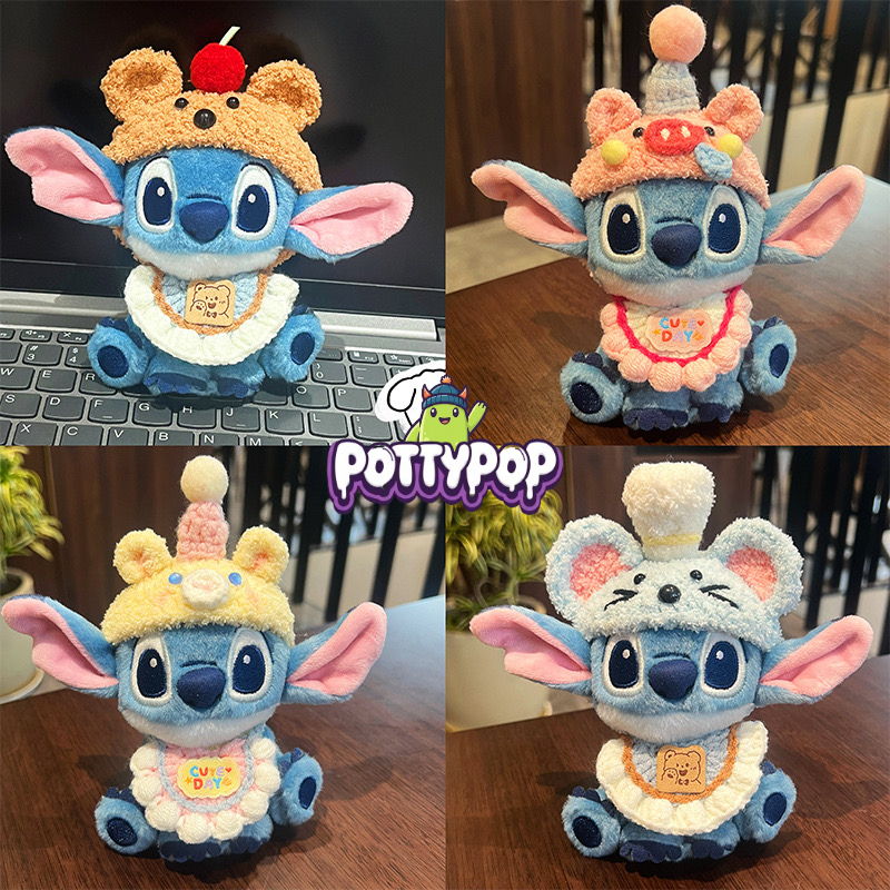 POTTYPOP | Stitch Plush Bag Charm / Keychain (100% ORI) | Authentic Premium Limited Edition Boneka G
