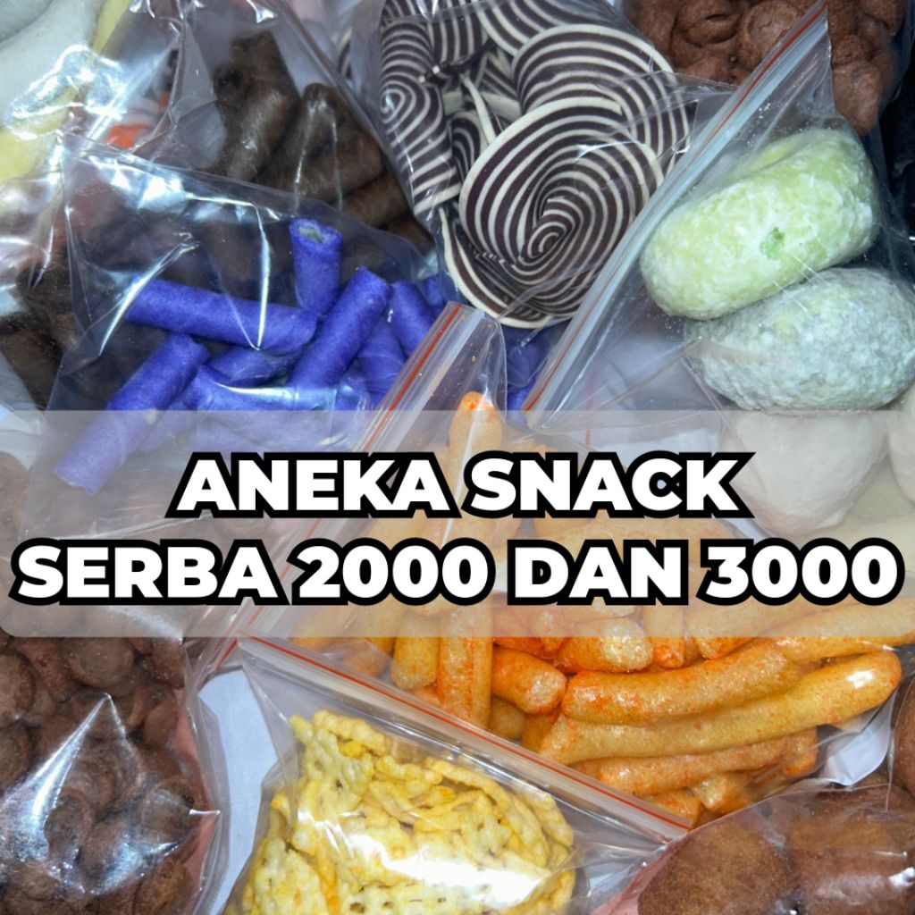 ANEKA SNACK SERBA 2000 DAN 3000
