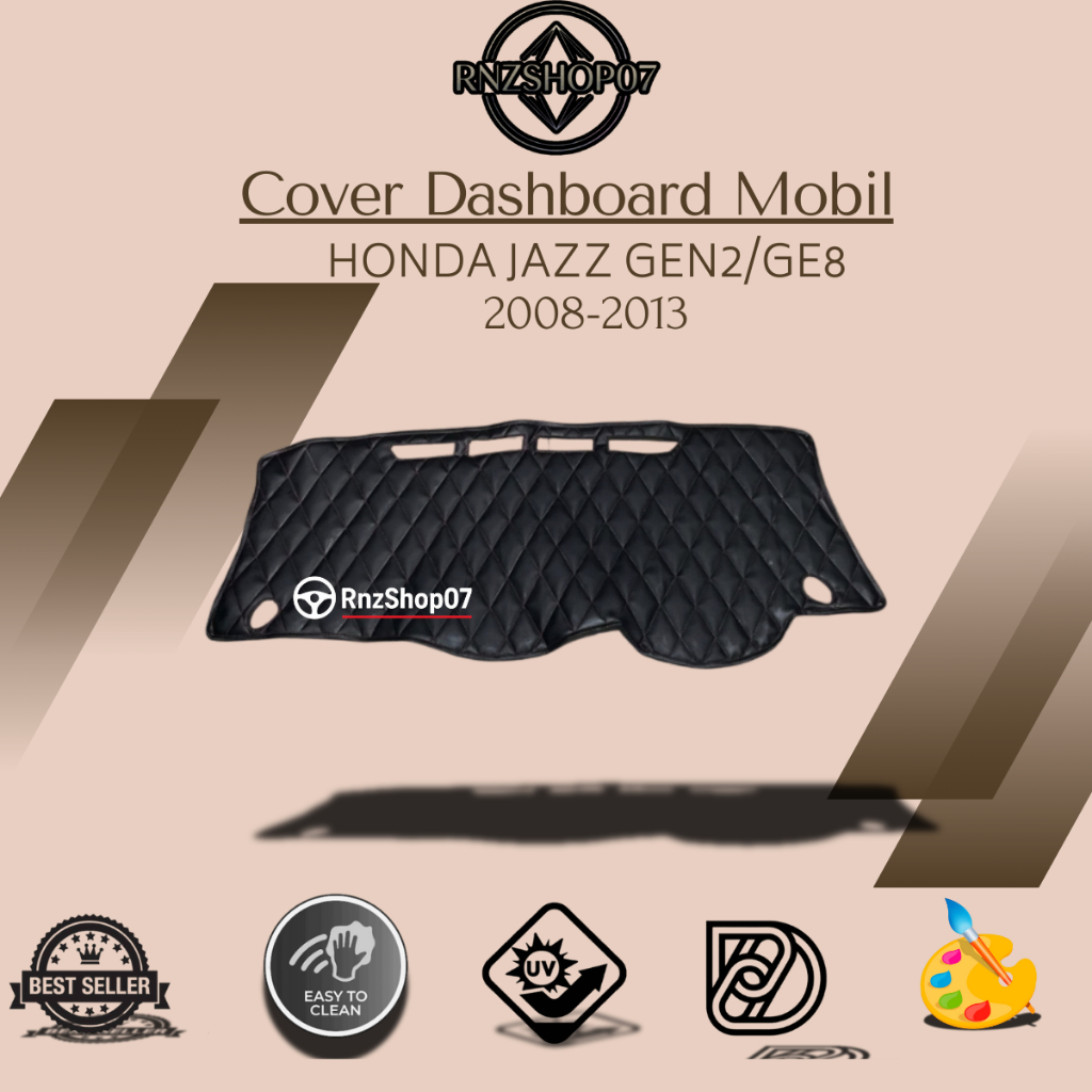 cover alas dashboard mobil Honda jazz gen 2 ge8