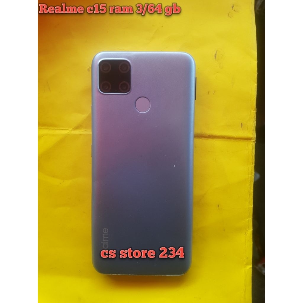 realme c15 ram 3/64 gb original