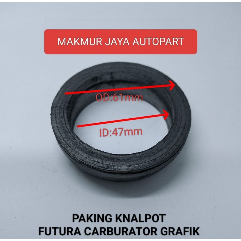 PAKING KNALPOT MOBIL SUZUKI FUTURA CARBURATOR GRAFIK