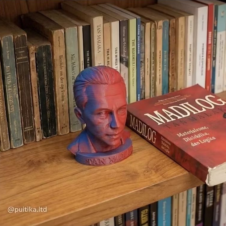 Patung bust Tan Malaka - Madilog Tan Malaka