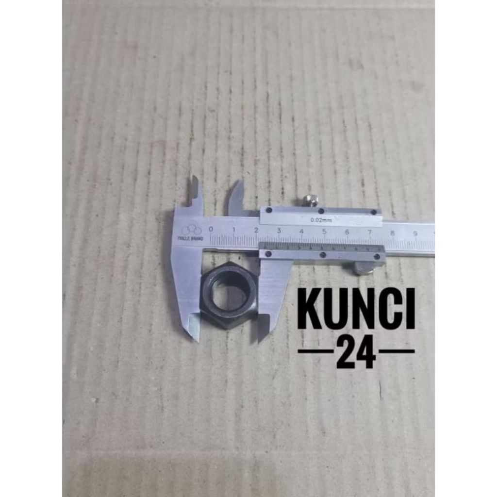 baut kopel mobil GIGI m16x1,5x50 kunci 24 paket (35set)