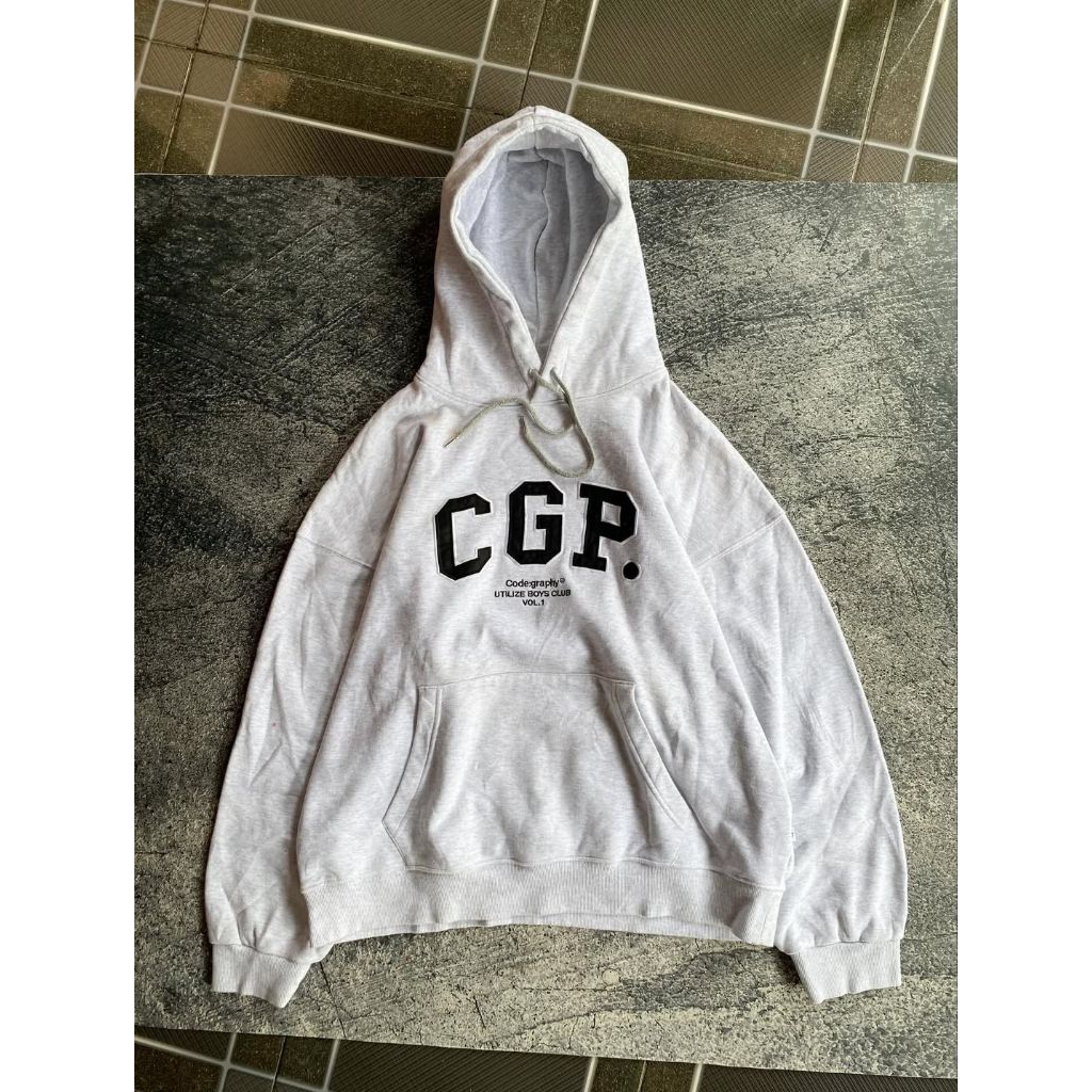 Hoodie boxy Code Graphy Authentic