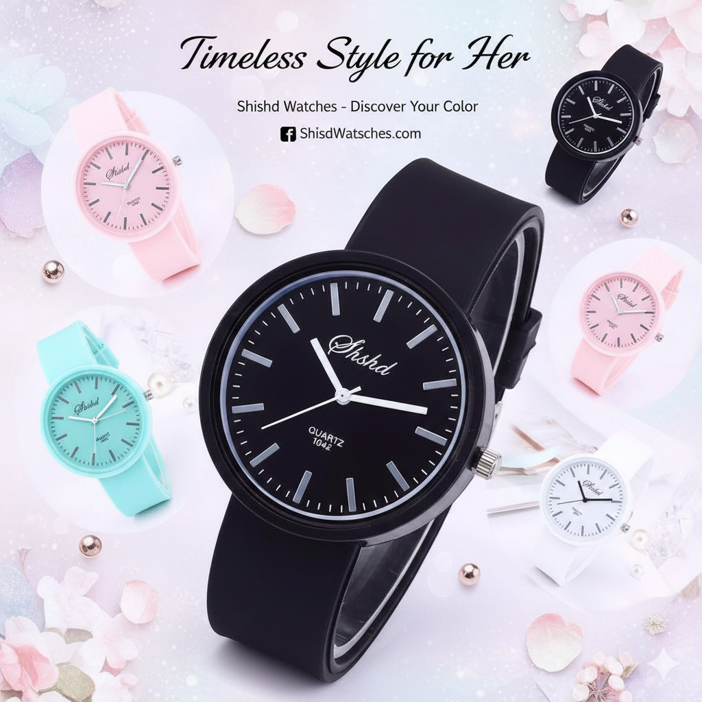 Jam Tangan Casual Wanita QUARTZ Korean Style Cewek Anak Sekolah Jam Tangan Remaja