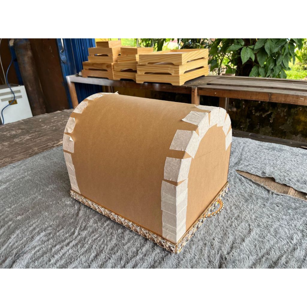 TRAY KRISTAL GAGANG | TUTUP AKRILIK | TRAY SATUAN