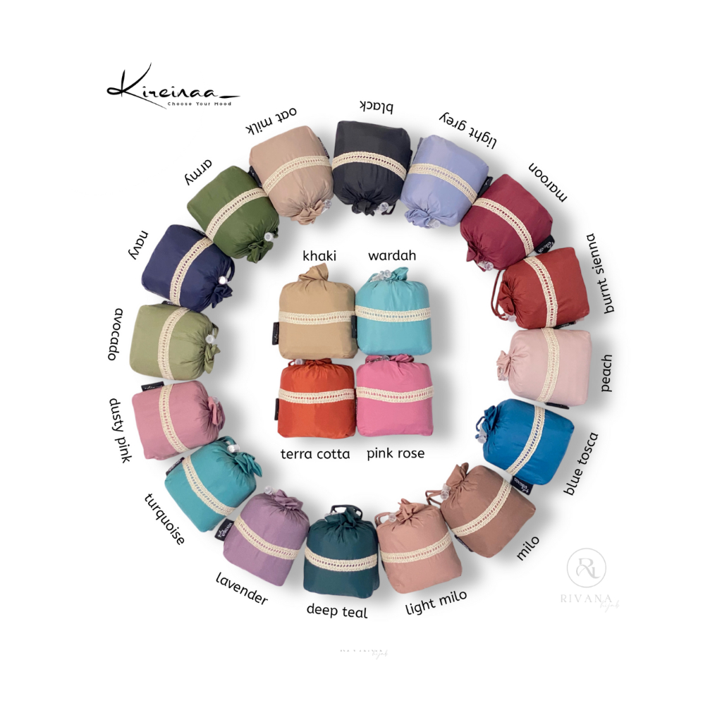 Kireinaa_ - Mukena Abaya Pouch Mini | Mukena Traveling Mini Pouch | Abaya Simpel 354 | Mukena Parasu
