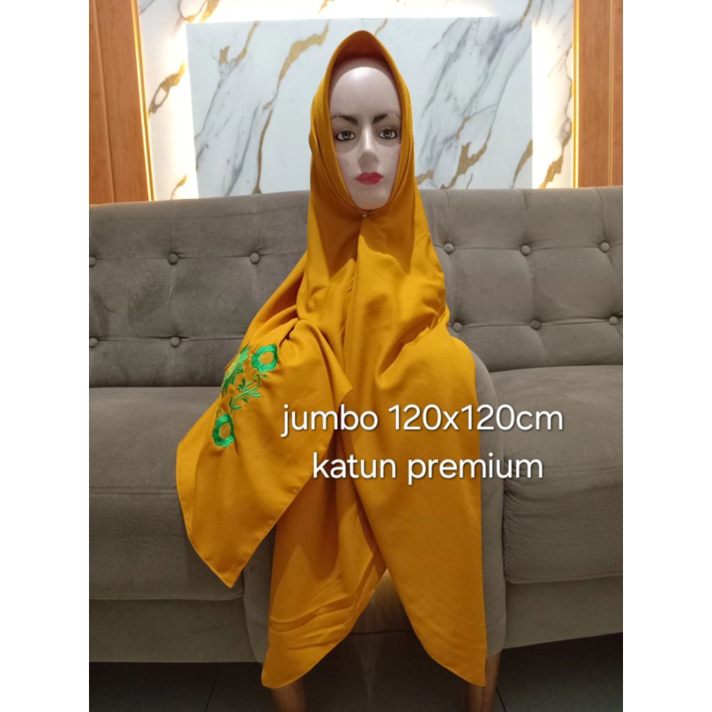 jilbab/kerudung segi empat Aisyiyah /NASYIATUL AISYIYAH/MUHAMMADIYAH.warna kuning KUNYIT rielpic
