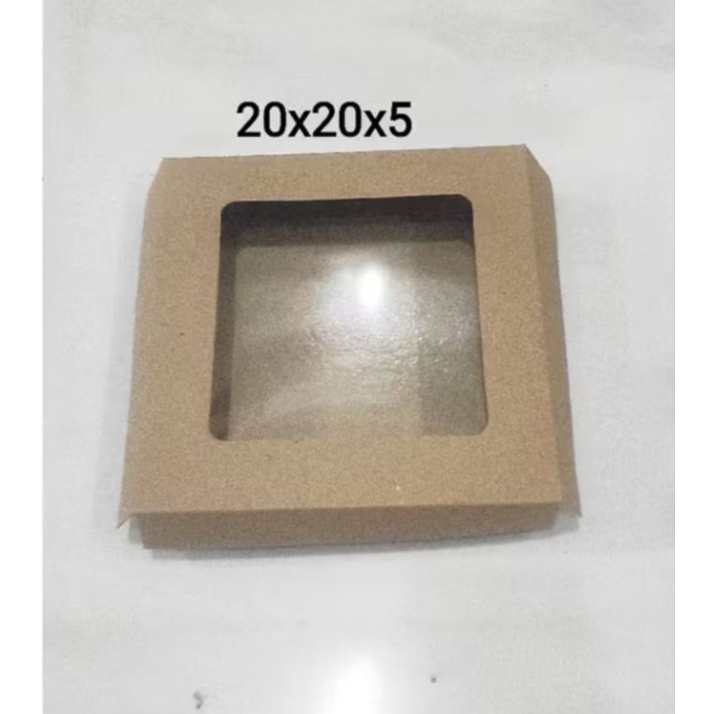 Kraft Dus 20x20x5 22x22x5 25x25x5 cm