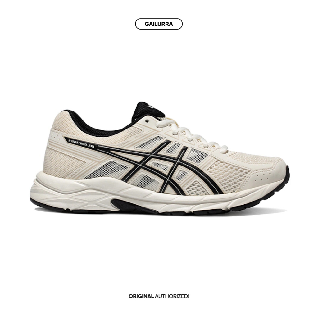 Asics Gel Contend 4 Cream White Black (Wmns) Original