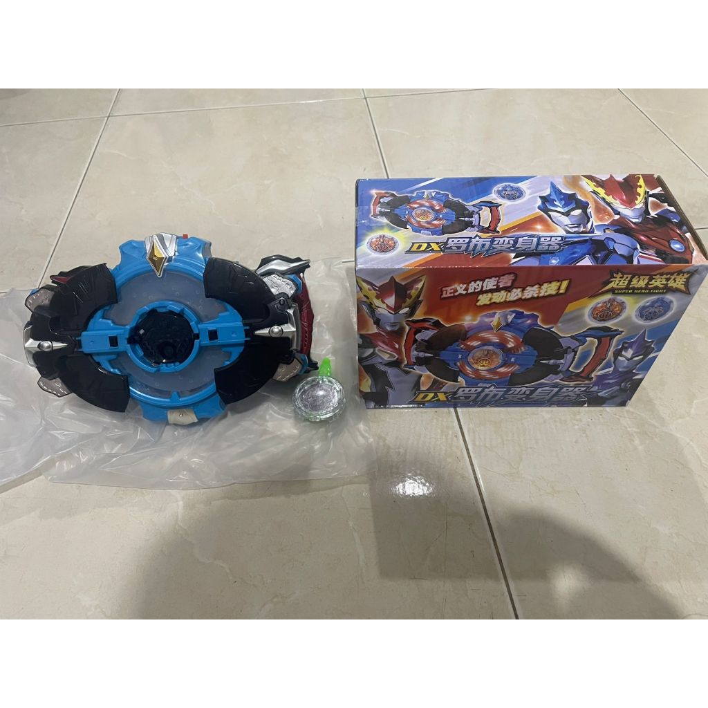 Mainan Ultraman RB Gyro Ultraman R/B Mainan Berubah Ultraman Gyro RB Mainan Gyro R/B Figure Pokemon