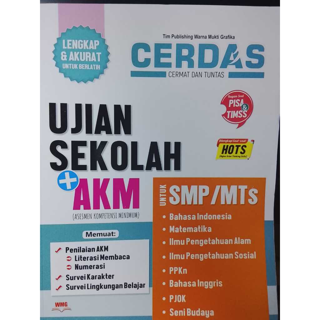 ORIGINAL CERDAS AKM SMP/MTS WARNA MUKTI GRAFIKA