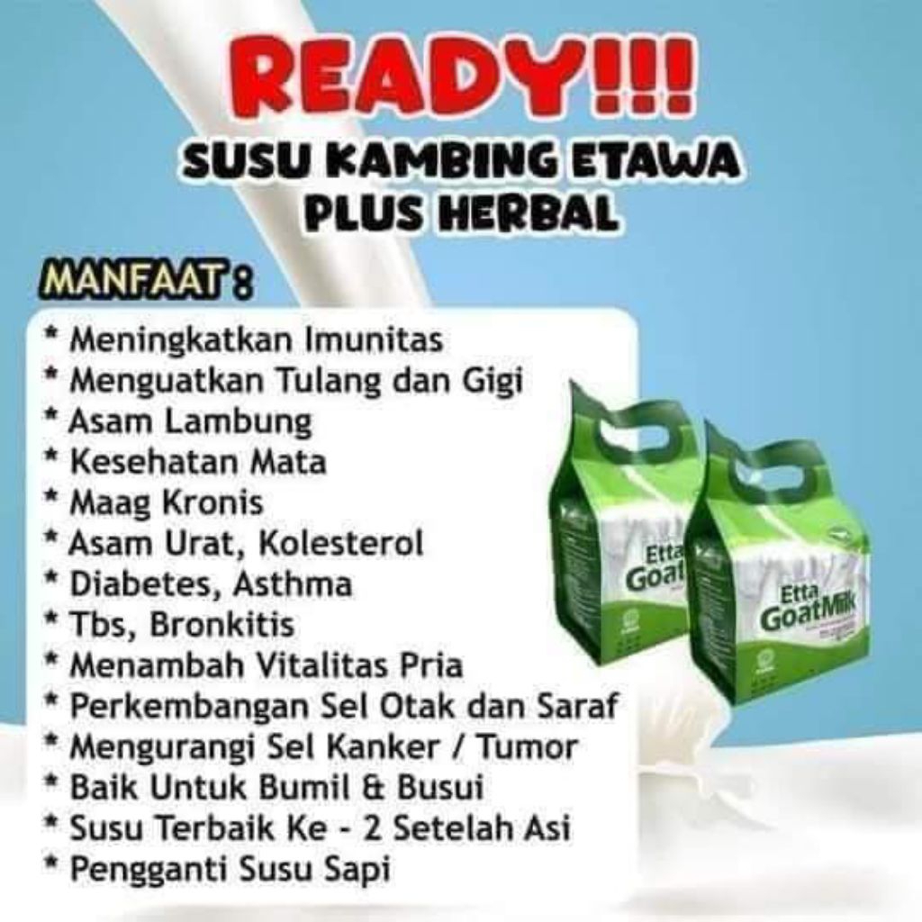 susu kambing Hni hpai