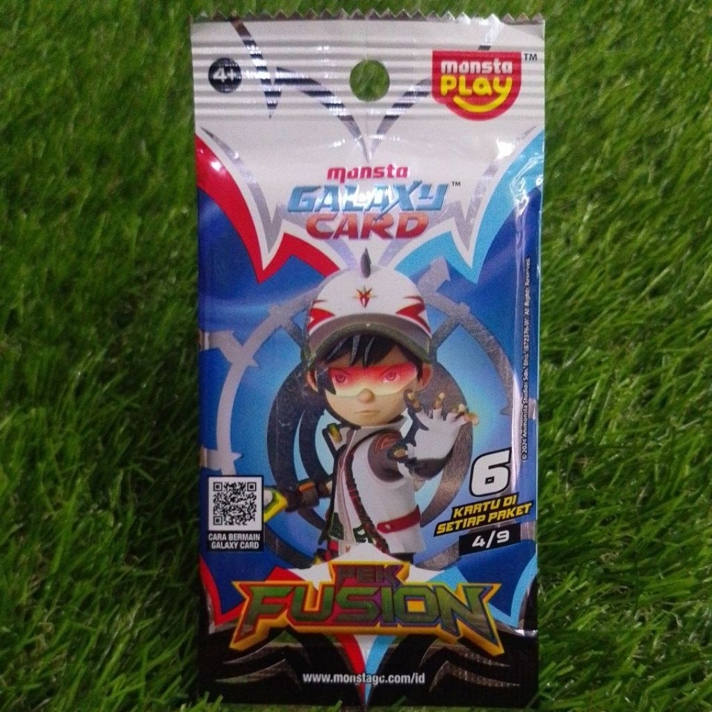 ‎Monsta Galaxy Card Pek Fusion 4/9 Boboiboy Indonesia Supra S AA