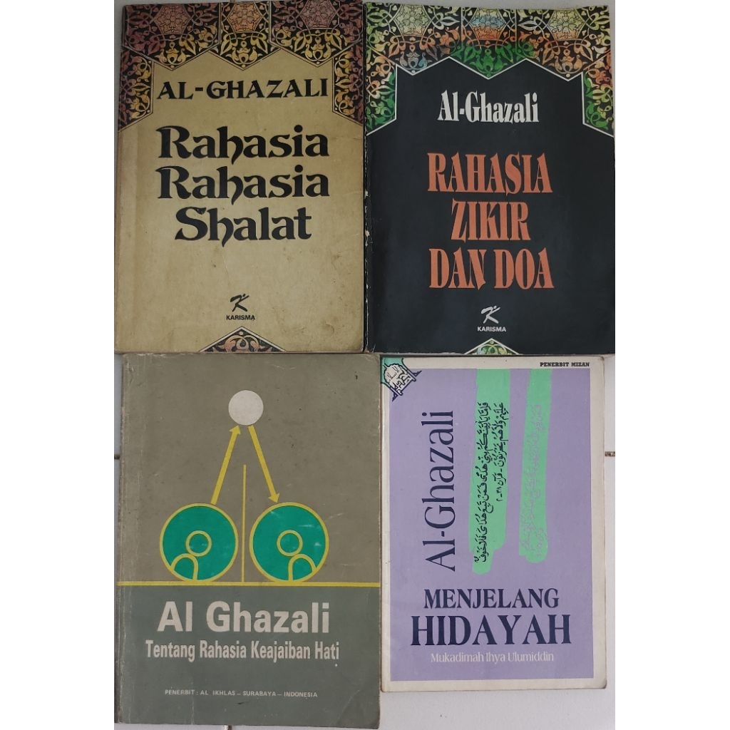 BUKU RAHASIA -RAHASIA SHALAT AL GHAZALI BEKAS ORIGINAL
