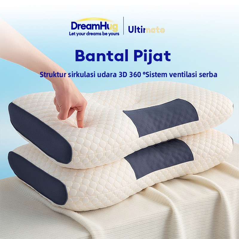 Bantal Premium Bantal khusus pijat serviks dalam paket sepasang Bantal traksi untuk rumah Bantal sin