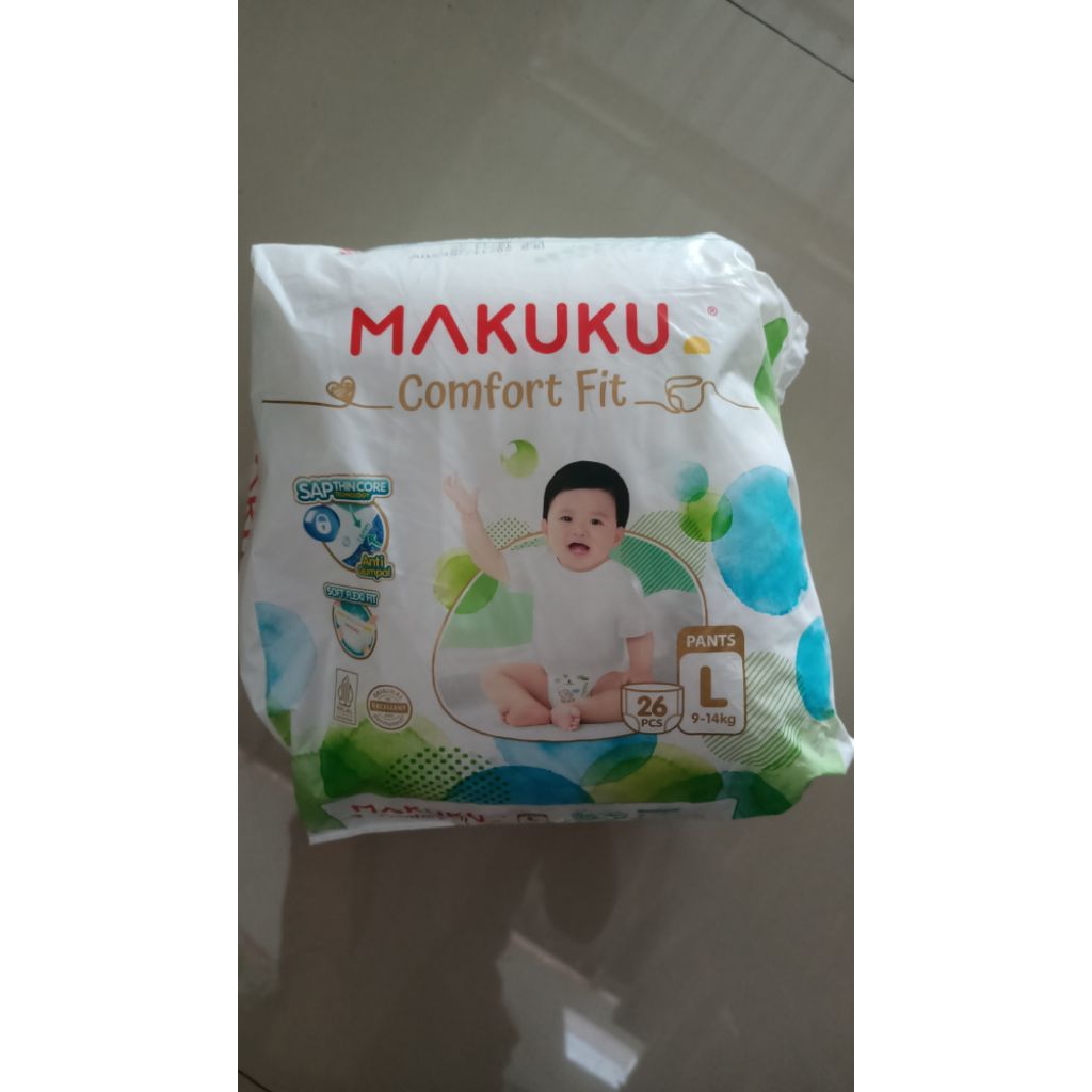 Makuku L 28 / pampers makuku popok bayi
