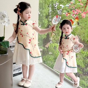 Dress Hanfu Anak 2 - 8 tahun Baju Imlek Cheongsam CNY Anak Perempuan RENATA