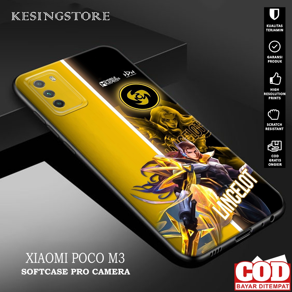 case xiaomi poco m3  - [ hero mobile legend ] silikon xiaomi poco m3  - kesing hp - casing hp  - cas