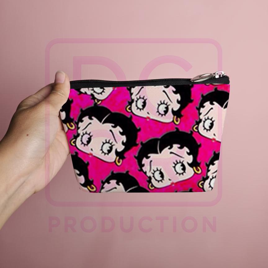 Tas Dompet | Pouch | Clutch | Kosmetik | Alat Tulis |  Besar | Betty Boop