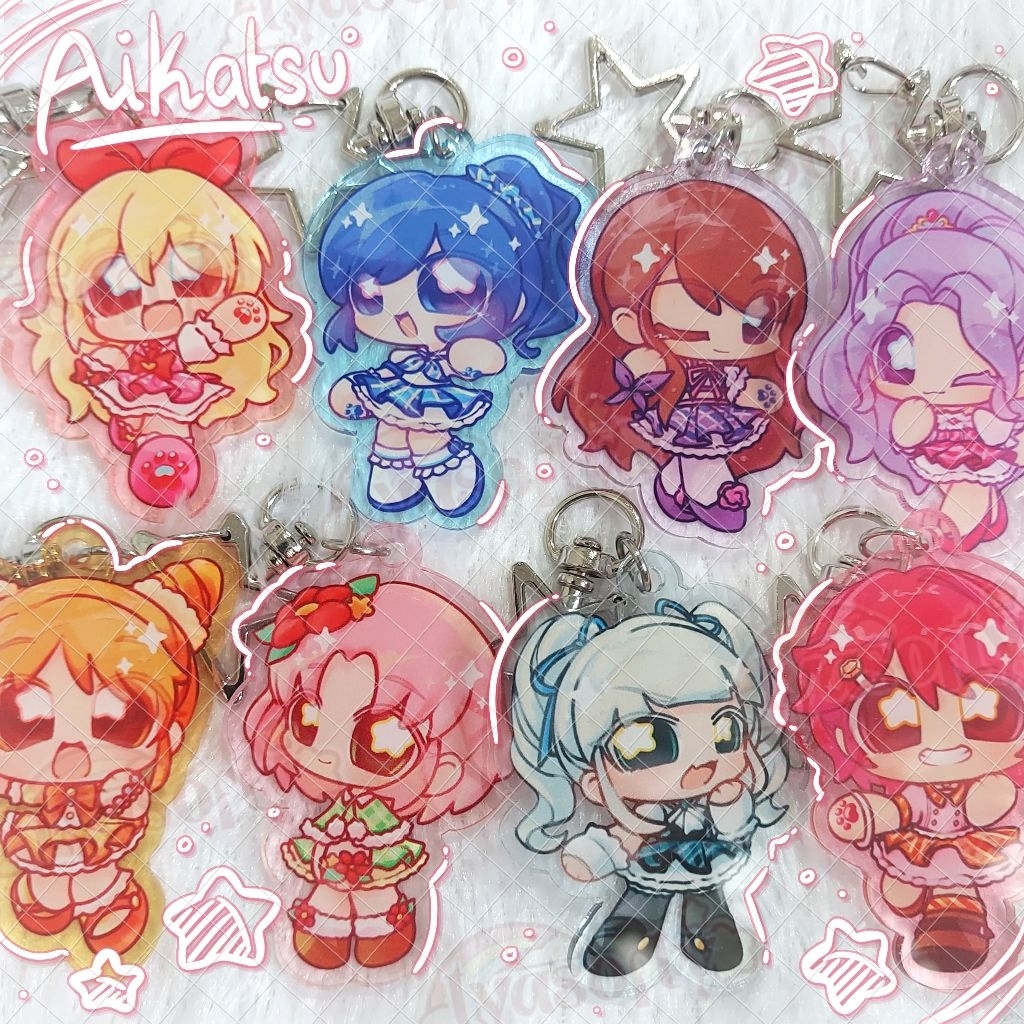 Aikatsu Keychain (S1 Uniform, StarAnis Unit)
