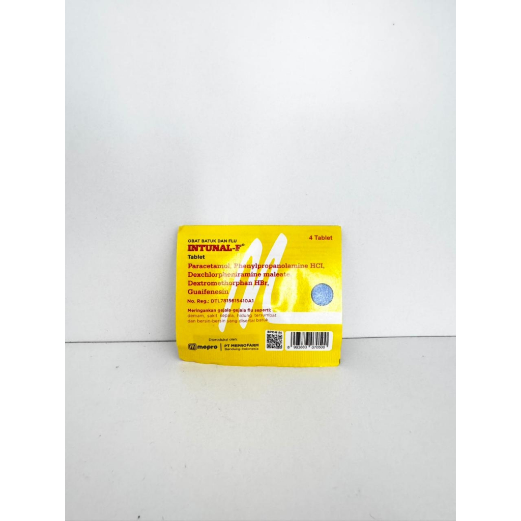 INTUNAL-F 4'S  OBATBATUK DAN PILEK
