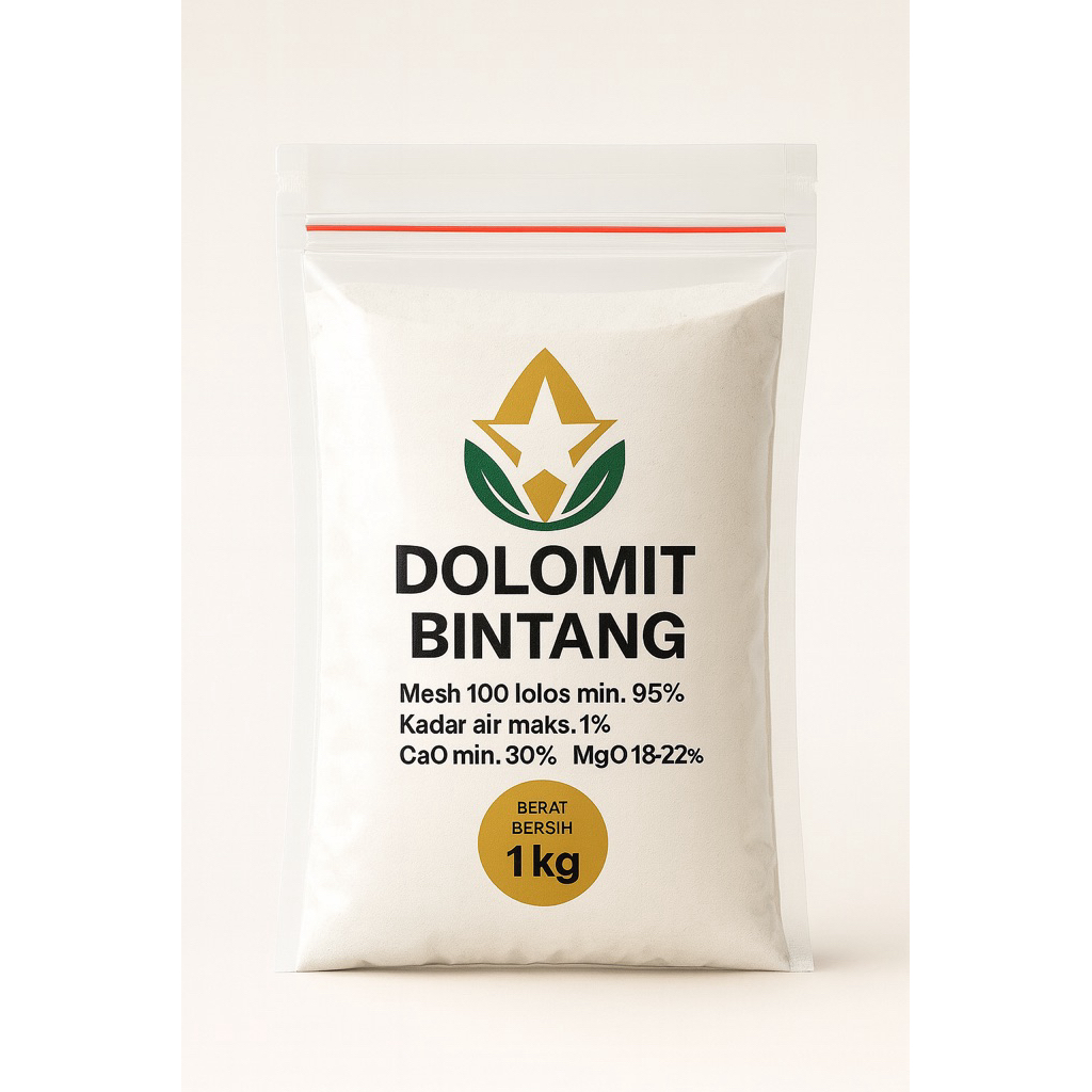 kapur pertanian / kapur dolomit / kapur magnesium / dolomit mesh 100