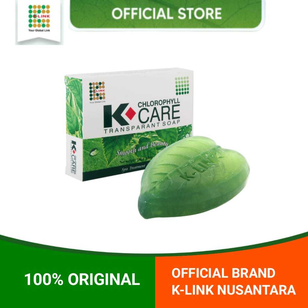 K Care Chlorophyll Transparant Soap.K link sabun muka.Sabun klorofil k link original.Sabun Klorofil 