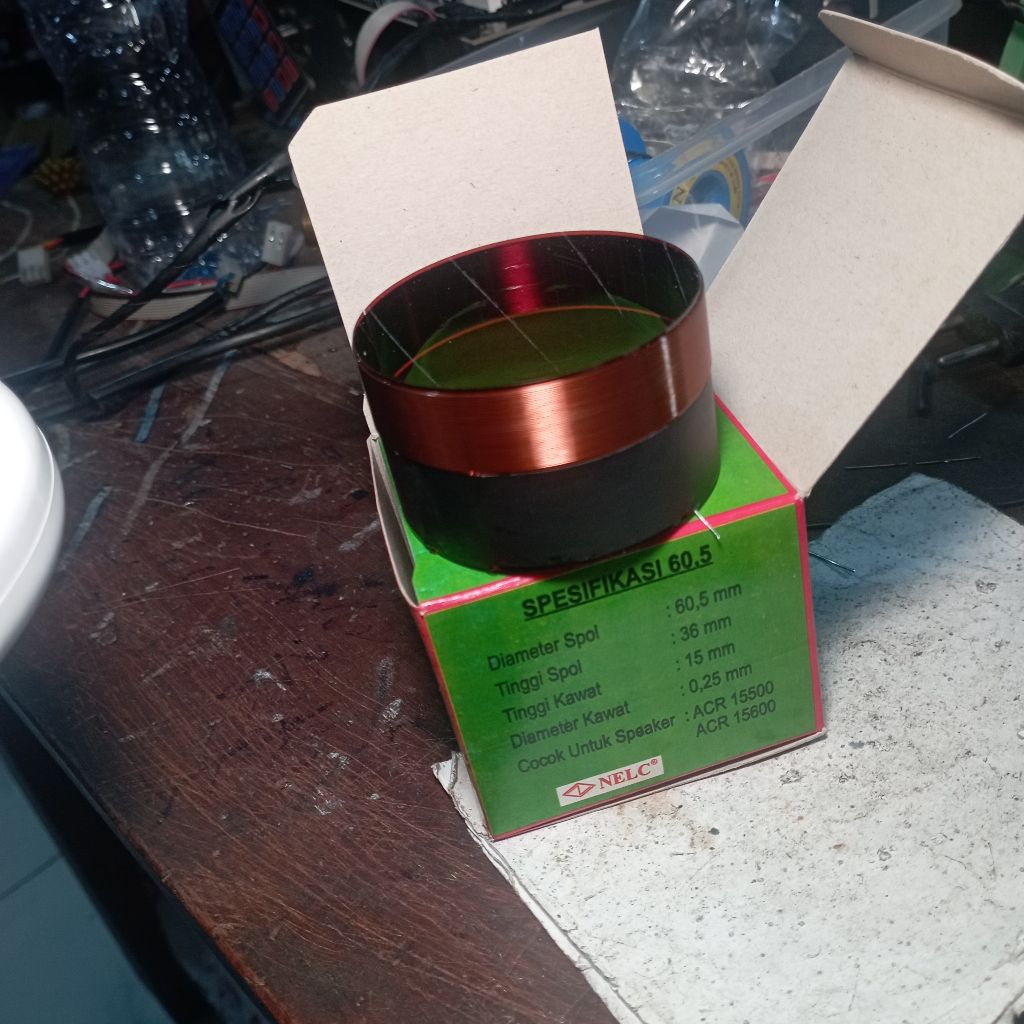 spool speaker ACR 15500  spull speaker ACR 15600 acr 15 inch 15500 15600 black 60.5 mm voice coil ac