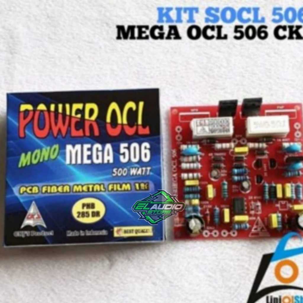 Kit Power Amplifer Driver Mega OCL 506 500 Watt PHB 285 DR by CKJ Original