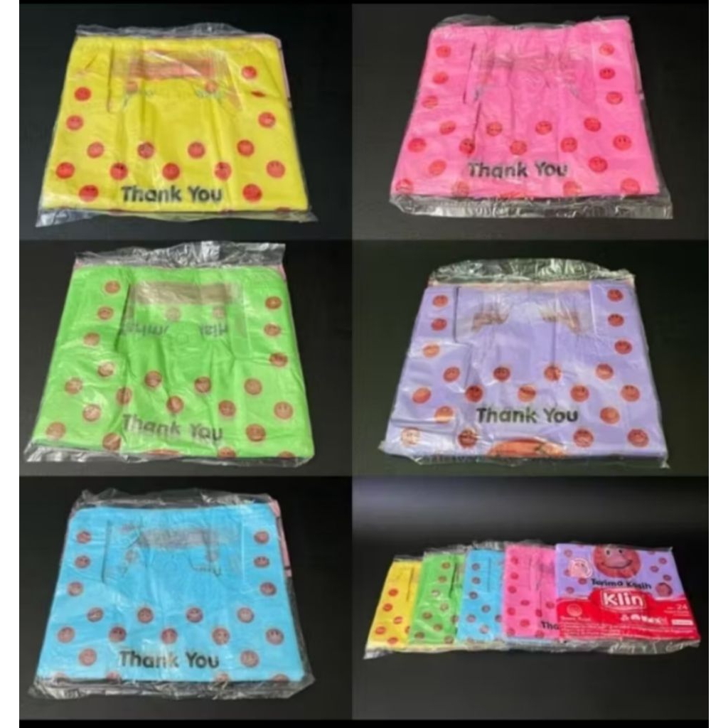kantong plastik smile thank you