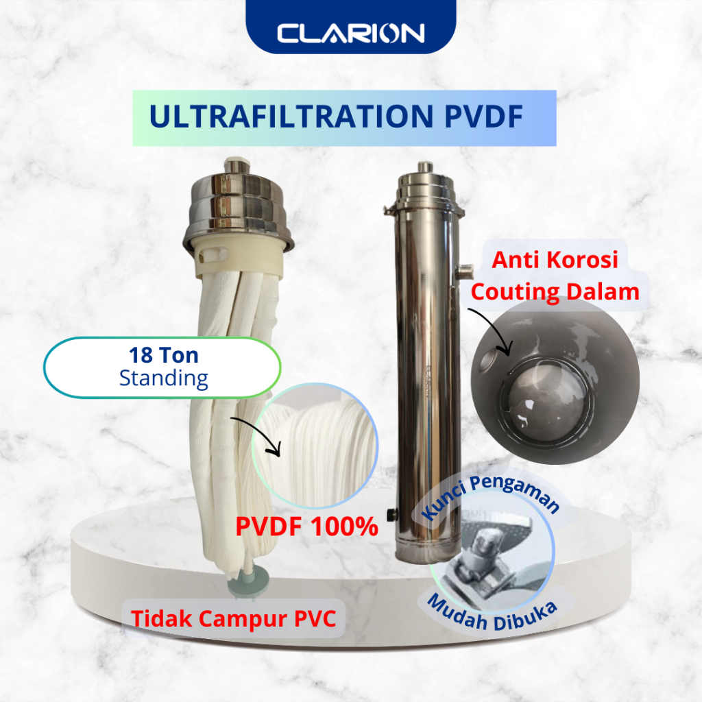 CLARION PVDF Prefilter 18.000L Standing