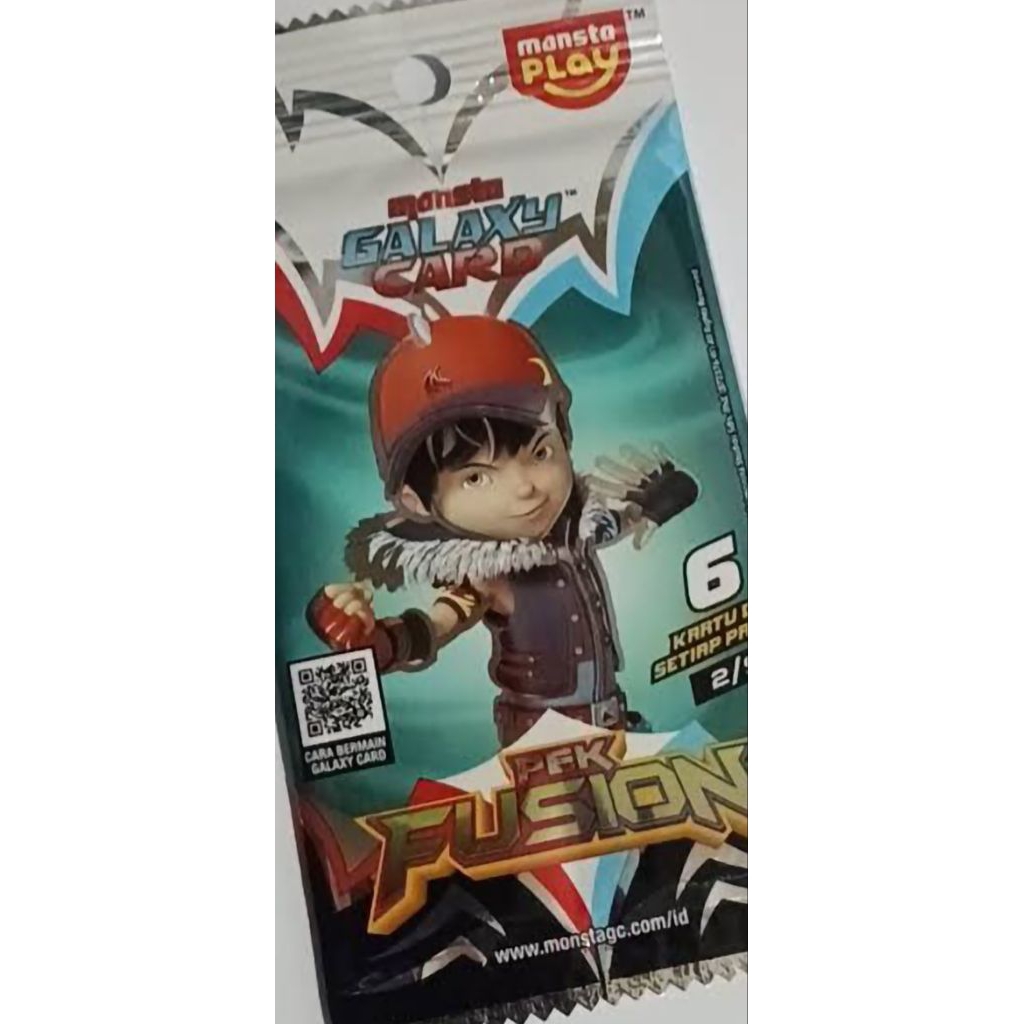 Boboiboy Galaxy Card FrostFire RARE