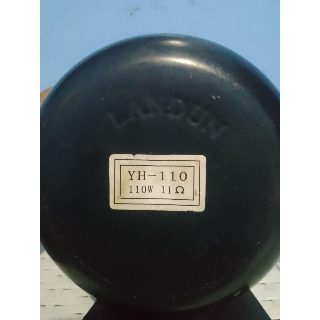 sepaket sirine senken dan speaker toa yh110 landun