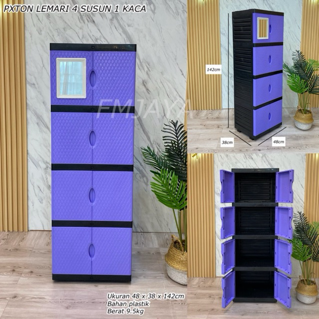 Lemari plastik pxton Lemari paxton susun 4
