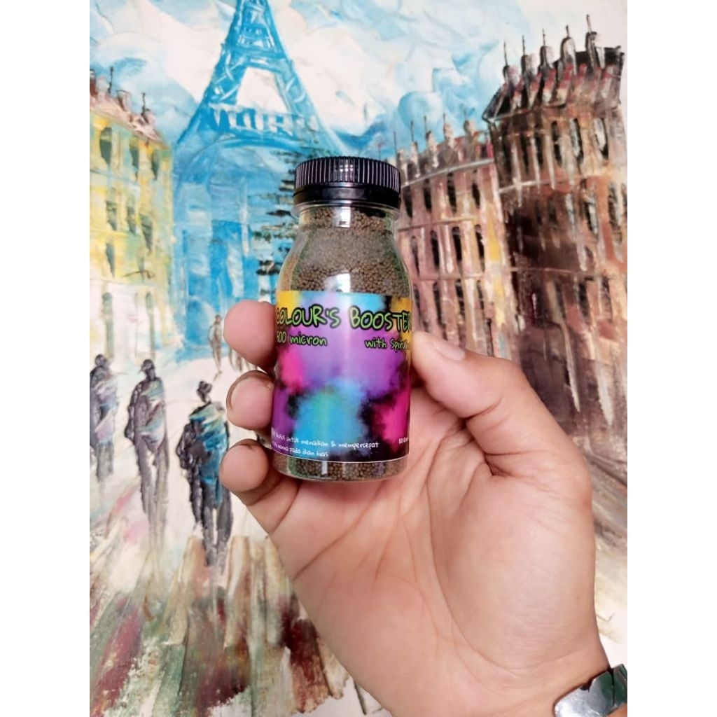 PELET BOOSTER CUPANG GUPY GLOWFISH / Pelet ikan kecil