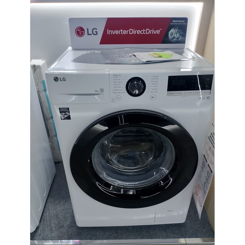 LG FV1209S5WN MESIN CUCI FRONT LOADING 9 KG
