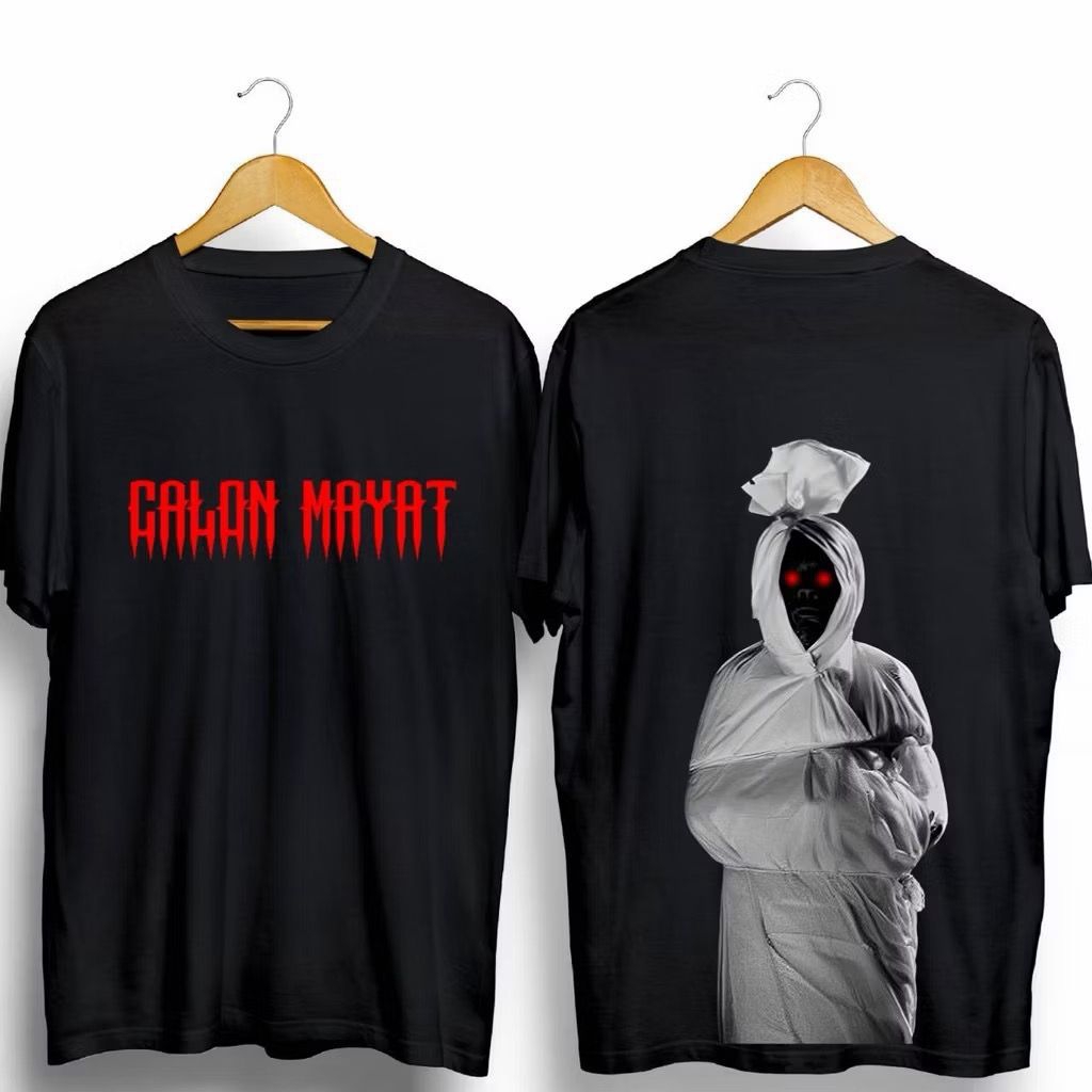 ￼Kaos Pocong Viral Calon Mayat Db Katun Adem