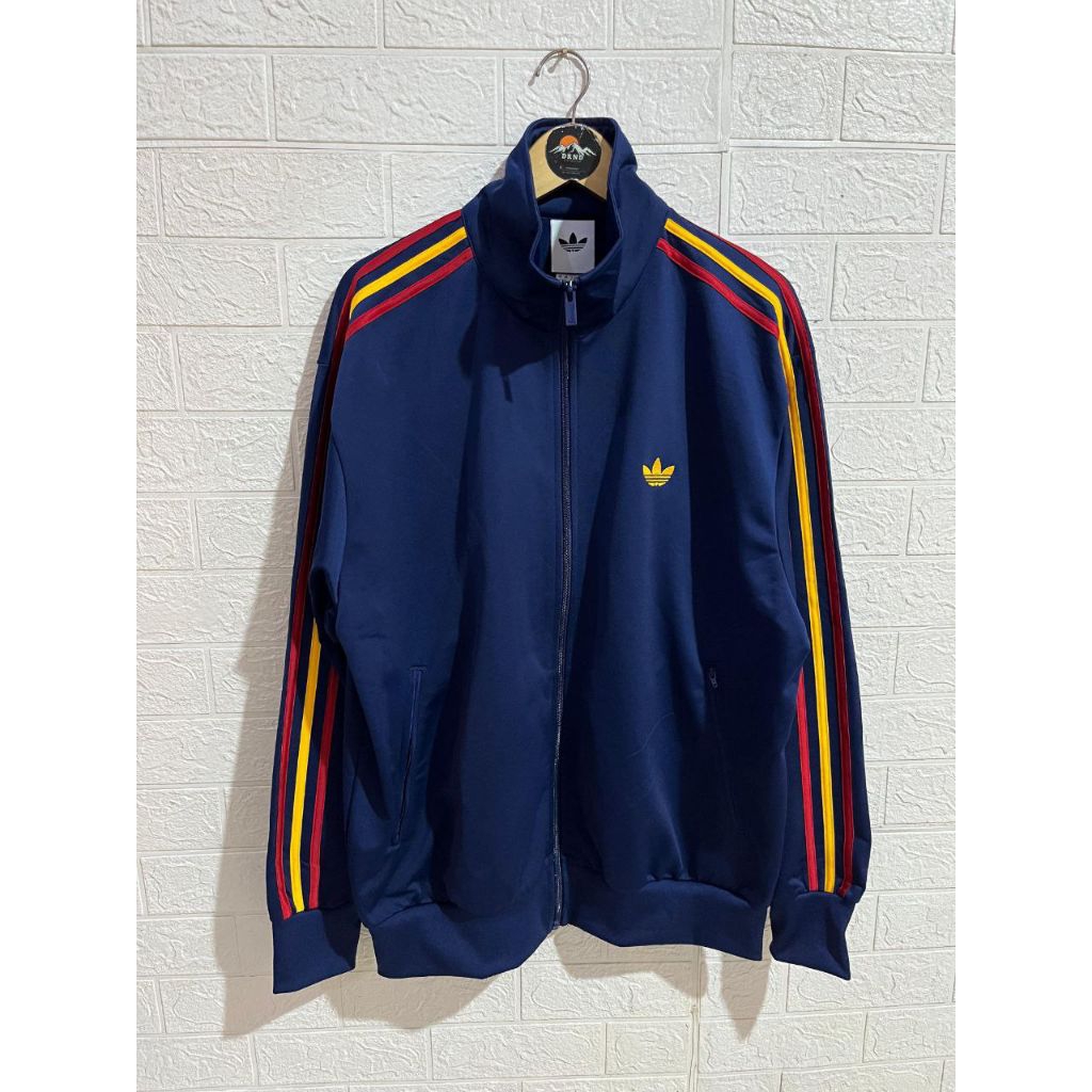 Tracktop Adidas Firebird New Rilis Original BNWOT Tag Atas Only M Euro 72x60 Navy Series Spanyol