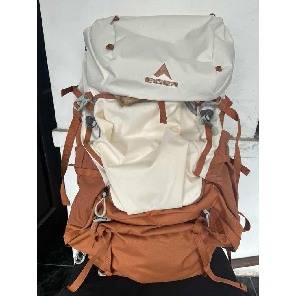 CARRIER EIGER ECOSAVIOR 45L WHITE