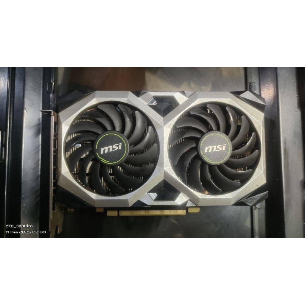 VGA MSI Geforce GTX 1660 super 6gb no display.