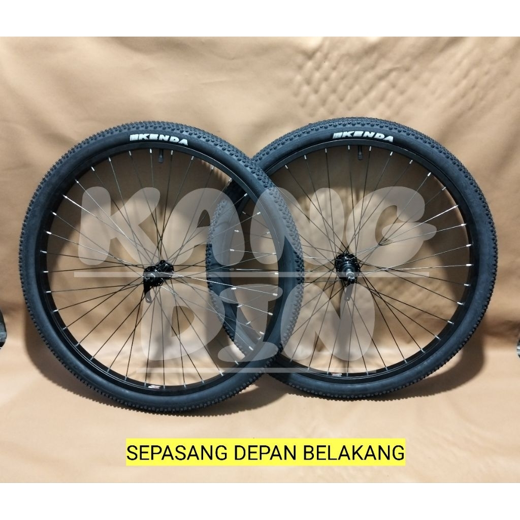 Wheelset Sepeda FEDERAL Hub UNITED Alloy Drat Ulir As Quick Release