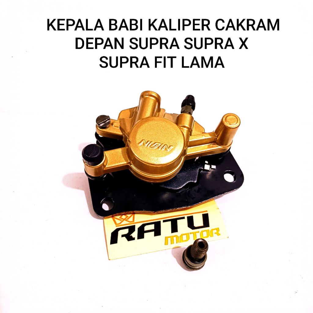 KEPALA BABI KALIPER CAKRAM DEPAN SUPRA SUPRA X SUPRA FIT LAMA